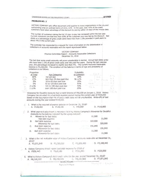 resa auditing problems|CPA REVIEW SCHOOL OF THE PHILIPPINES M a n i l a .